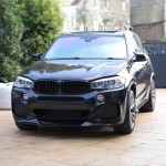 M look Veidrodėlių Dangteliai, komplektas skirtas BMW F15, F16, F25 LCI, F26, juodi blizgūs