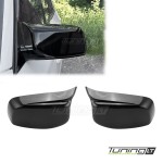 M look Veidrodėlių Dangteliai, komplektas skirtas BMW E60 / E61 / E63 / E64, juodi blizgūs