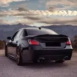 PSM style Bagažinės Spoileris skirtas BMW E60, juodas blizgus