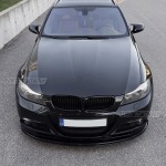 M style Veidrodėlių Dangteliai, komplektas skirtas BMW E90 / E91 LCI (09-11), juodi blizgūs