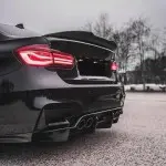 PSM style Trunk Spoiler for BMW F30 / F80, glossy black