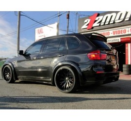 Roof spoiler for BMW E70 X5 (07-14), glossy black