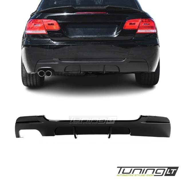 For BMW E92 / E93 Performance rear Diffuser, gloss black