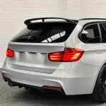 Performance galinio dangčio Spoileris tinkantis BMW F31 Touring, juodas blizgus