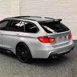 Performance galinio dangčio Spoileris tinkantis BMW F31 Touring, juodas blizgus