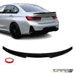 M4-design Bagažinės Spoileris skirtas BMW G20 / G80 sedan (18-24), juodas blizgus