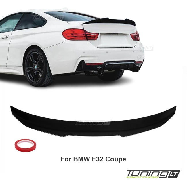 PSM style Bagažinės Spoileris skirtas BMW F32 Coupe, juodas blizgus