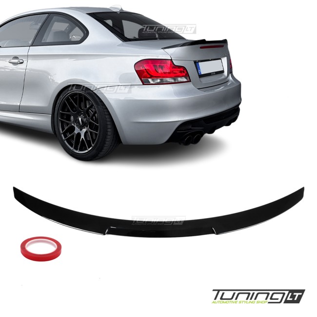 M4-style Trunk Spoiler for BMW E82, glossy black M4-style Trunk Spoiler for BMW E82, glossy black