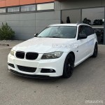 M style Veidrodėlių Dangteliai, komplektas skirtas BMW E90 / E91 LCI (09-11), juodi blizgūs