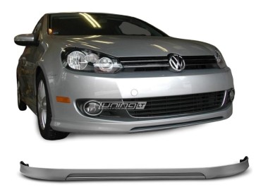 VX-style front bumper spoiler for VW Golf MK6 (08-13)