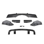 Performance galinio bamperio Difuzorius skirtas BMW X5 F15, juodas blizgus
