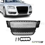 RS-style Front Grille for Audi A5 / S5 B8 (07-11), matte black
