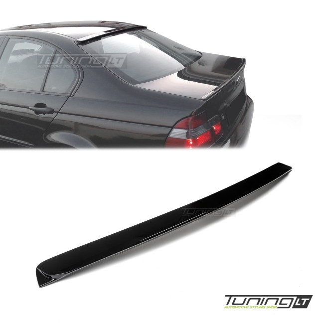 AC style Roof Spoiler for BMW E46 sedan, glossy black AC style Roof Spoiler for BMW E46 sedan, glossy black