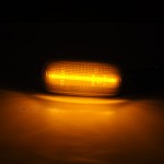 LED Dinaminiai Posūkiai ant sparnų, komplektas skirtas Audi A3 / A4 / A6, tamsinti