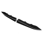 PSM style Rear Bumper Side Splitters, set for BMW F30 / F31, glossy black