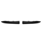 PSM style Rear Bumper Side Splitters, set for BMW F30 / F31, glossy black