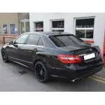 Spoileris ant Galinio Stiklo, skirtas Mercedes W212 (09-16) sedan, juodas blizgus