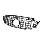 Priekinės Grotelės skirtos Mercedes W213 / S213 / C238 / A238, juodos + chromuotos