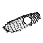 Priekinės Grotelės skirtos Mercedes W213 / S213 / C238 / A238, juodos + chromuotos