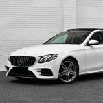 Priekinės Grotelės skirtos Mercedes W213 / S213 / C238 / A238, juodos + chromuotos