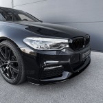 Performance priekinis pažeminimas skirtas BMW G30 / G31 (17-20) M-Pack, blizgus juodas