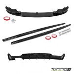 Performance Paketas skirtas BMW F32 / F33 / F36, juodas blizgus