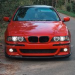 Front Bumper Lip H Look For BMW E39 M Sport / M5, gloss black
