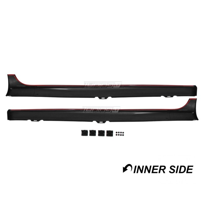 For Vw Golf Mk Side Skirts Gti Style