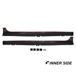 GTI style Side Skirts set for VW Golf MK5 (03-09)