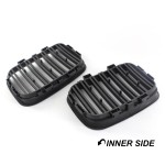 Performance kidney grille, for BMW E36 pre-facelift (90-96), glossy black