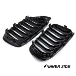 Performance priekinės grotelės tinkančios BMW X3 F25 LCI / X4 F26, dvigubos