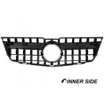 Front grille for Mercedes-Benz GLK X204 (08-12), glossy black