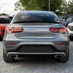 AM išvaizdos Spoileris ant galinio dangčio skirtas Mercedes-Benz GLE C292, juodas blizgus (15-)