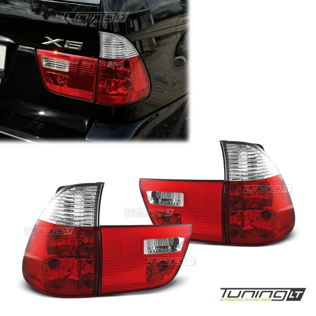 Galiniai Žibintai, komplektas skirtas BMW X5 E53 (99-06)