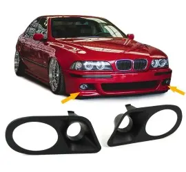 Fog light covers L+R for BMW E39 (M5 / M-Tech)
