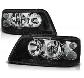Headlights for VW T5 (03-09), black