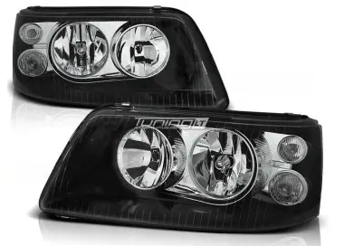 Headlights for VW T5 (03-09), black
