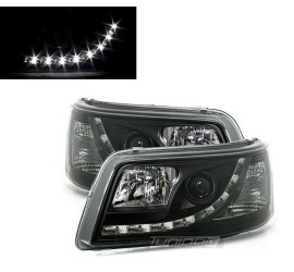 Headlights for VW T5 (03-09), LED black