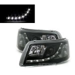 Headlights for VW T5 (03-09), LED black