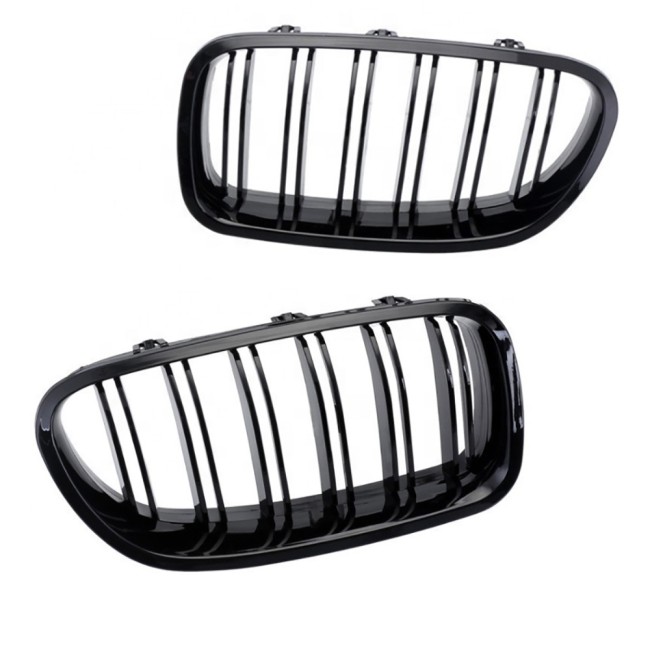 For Bmw F10 F11 Performance Front Grille Glossy Black