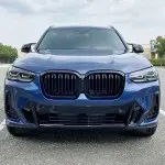 Performance priekinės Grotelės skirtos BMW G01 X3 LCI / G02 X4 LCI (21-24), dvigubos, juodos blizgios