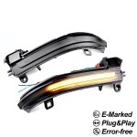 Dynamic LED mirror indicators for BMW F32 / F33 / F36 (11-18), smoked