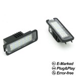 LED numerių apšvietimo komplektas skirtas VW Passat B6 sedan (05-10)