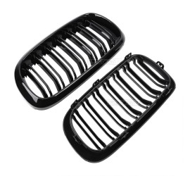 Performance kidney grille for BMW F15 X5 / F16 X6 (14-18), glossy black 
