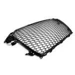 RS-design Front Grille for Audi A4 B8.5 / S4 B8.5 (12-15) without PDC, glossy black