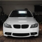 Kidney grille for BMW E90 / E91 (05-08), matte black