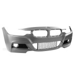 M-Pack Priekinis Bamperis skirtas BMW F30 / F31, be PDC, su žibintų apiplovimo angomis