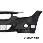 M-Pack Priekinis Bamperis skirtas BMW F30 / F31, be PDC, su žibintų apiplovimo angomis