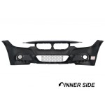 M-Pack Priekinis Bamperis skirtas BMW F30 / F31, be PDC, su žibintų apiplovimo angomis