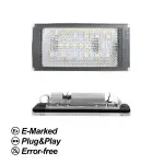 LED Numerių Apšvietimas, komplektas skirtas BMW E46 Coupe / Cabrio pre-facelift (99-03)